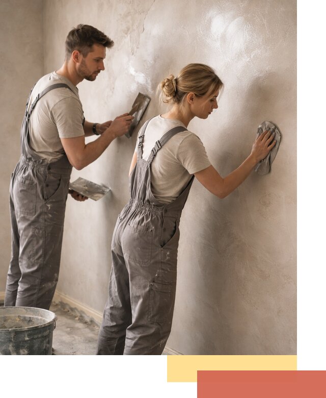 Венецианская штукатурка высокого качества в Барнауле