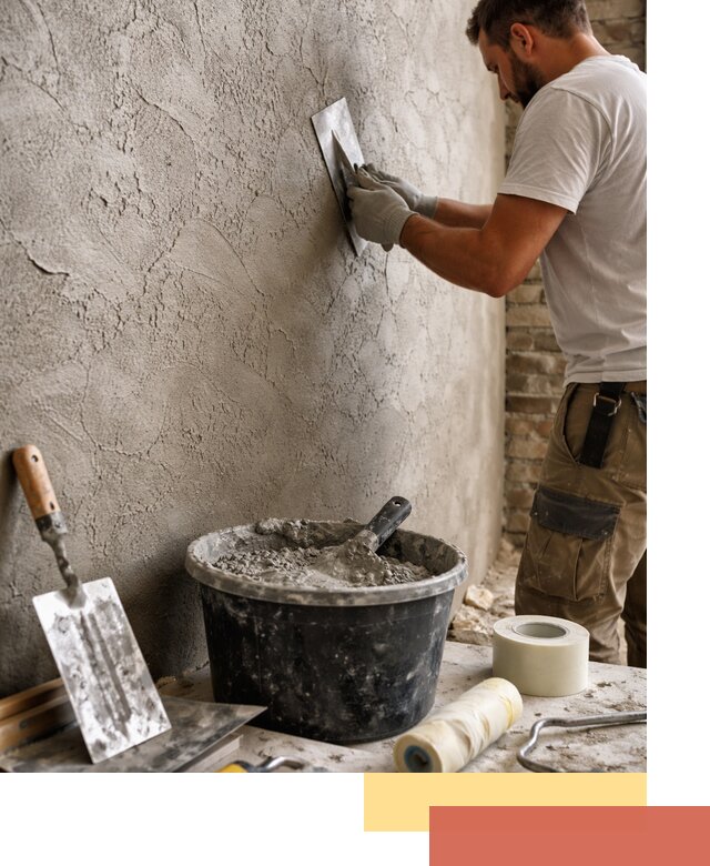 Декоративная штукатурка лофт в Барнауле — отделка стен и потолков