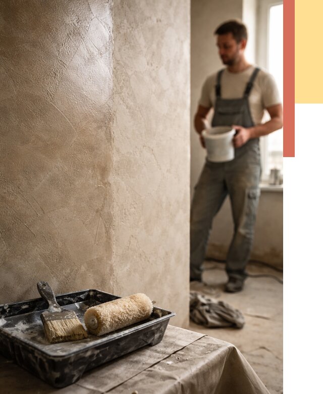 Нанесение воска на штукатурку в Барнауле от 3541 руб. | Услуги ОТДЕЛОЧНИК-Брн