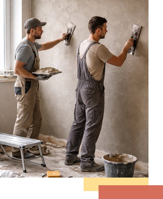 Ремонт декоративной штукатурки и восстановление фактуры в Барнауле