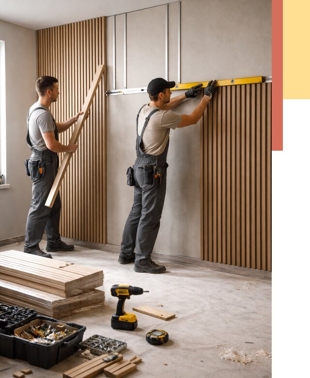 Монтаж реечных панелей на стены в Барнауле от 1214 руб. — быстро и недорого | ОТДЕЛОЧНИК-Брн