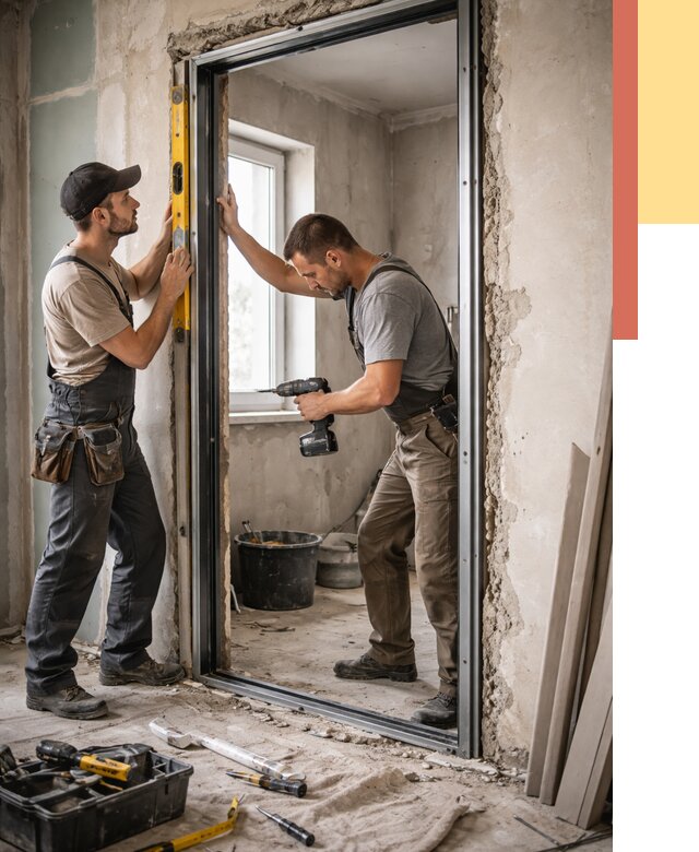 Закладка дверного проема в Барнауле от 3541 руб. — быстро и недорого | ОТДЕЛОЧНИК-Брн