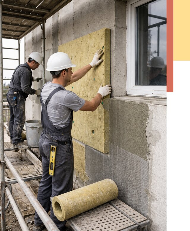 Утепление стен в Барнауле от 4350 руб. под ключ — быстро и недорого | ОТДЕЛОЧНИК-Брн