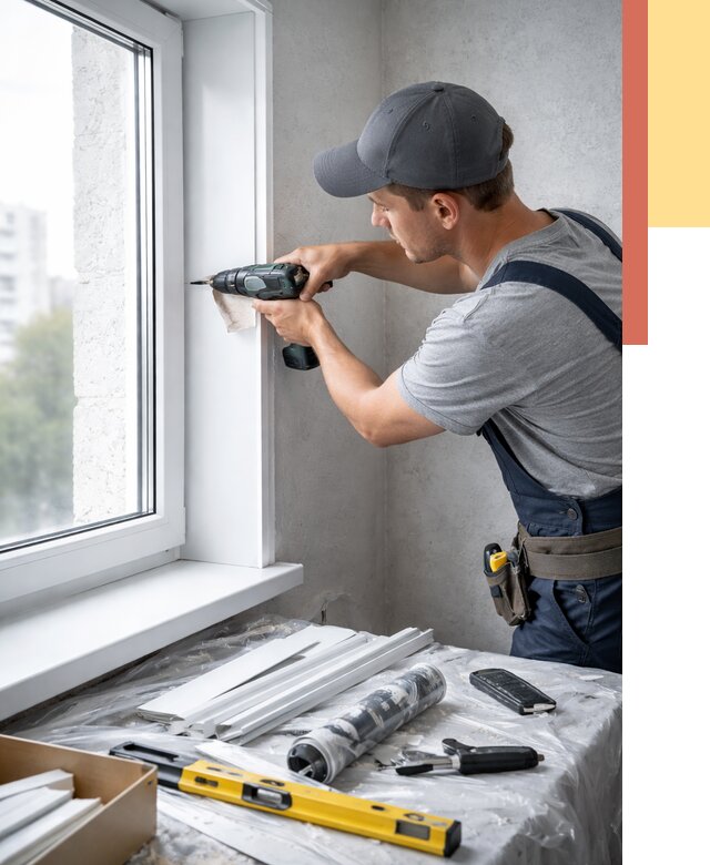 Установка пластиковых откосов в Барнауле от 2276 руб. | ОТДЕЛОЧНИК-Брн монтаж, быстро и недорого