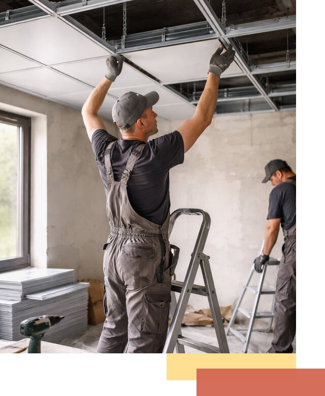 Монтаж кассетного потолка в Барнауле качественно и быстро