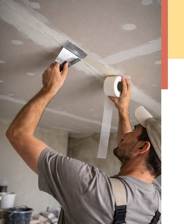 Обработка швов потолка ГКЛ в Барнауле от 7587 руб. под ключ | ОТДЕЛОЧНИК-Брн