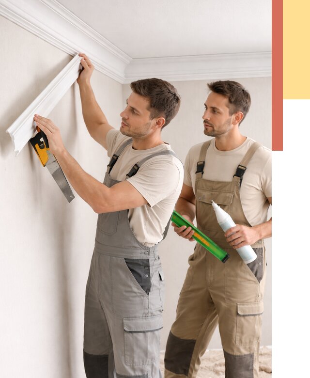 Монтаж потолочного плинтуса в Барнауле от 2327 руб. — быстро и недорого | ОТДЕЛОЧНИК-Брн